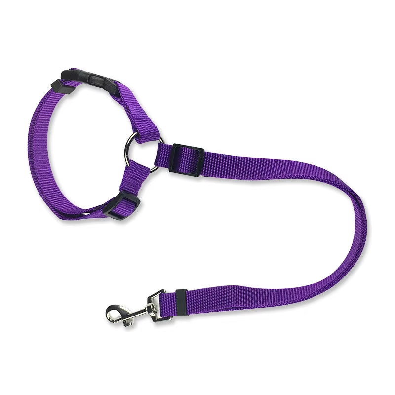 Adjustable Pet Cat Dog Car Seat Belt Pet Seat Vehicle Dog Harness Lead Clip Safety Lever Traction Dog Collars Dog Accessoires