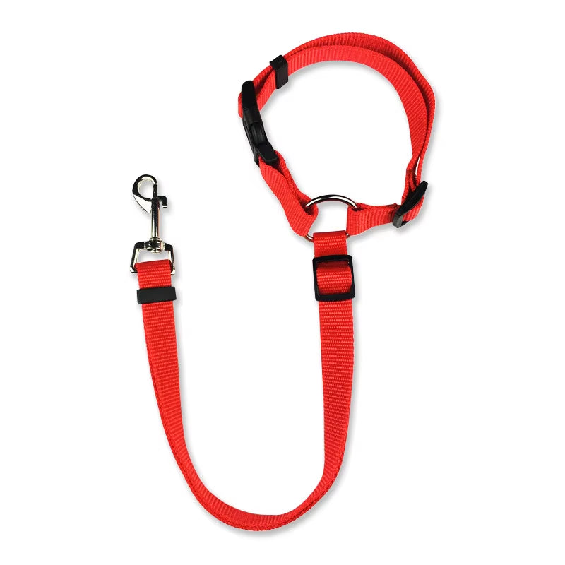 Adjustable Pet Cat Dog Car Seat Belt Pet Seat Vehicle Dog Harness Lead Clip Safety Lever Traction Dog Collars Dog Accessoires