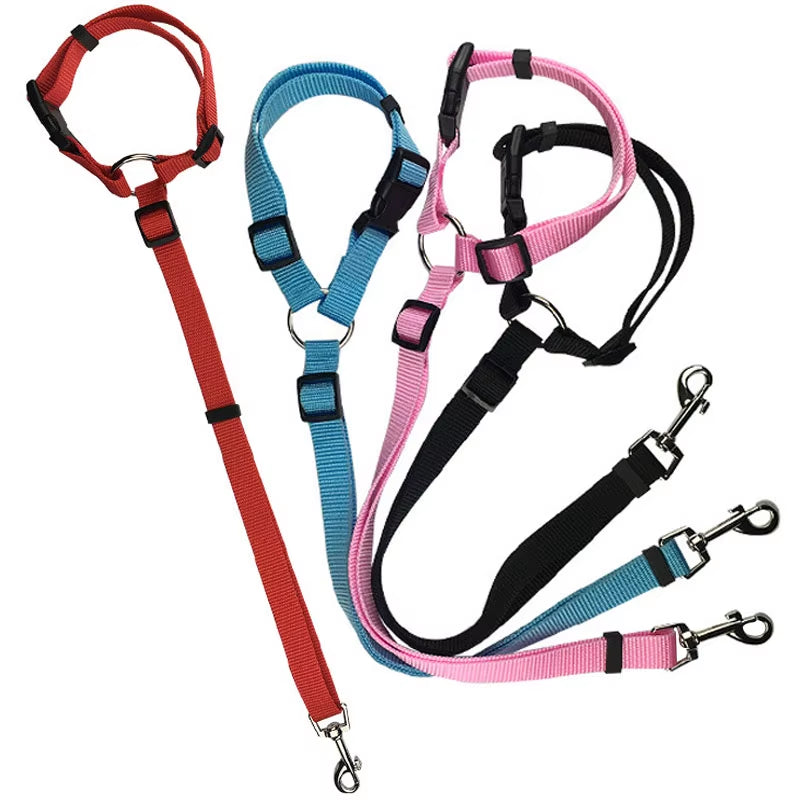 Adjustable Pet Cat Dog Car Seat Belt Pet Seat Vehicle Dog Harness Lead Clip Safety Lever Traction Dog Collars Dog Accessoires